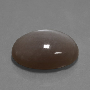 Pietra di luna Marrone cioccolato naturale da 28.89 ct, Taglio ovale, Opaco
