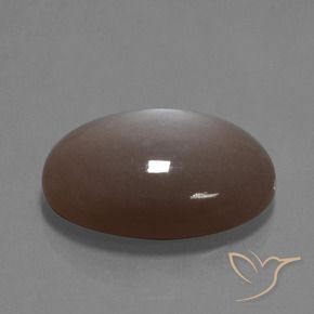 Pietra di luna Marrone medio naturale da 27.29 ct, Ovale, Opaco