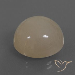 Pietra di luna Marrone Molto Chiaro naturale da 19.65 ct, Rotondo, Opaco