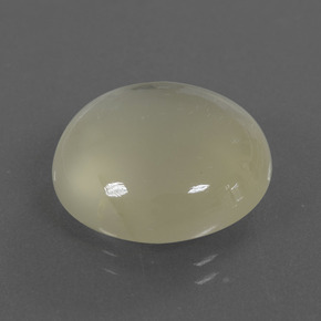 Pietra di luna naturale giallo da 14,39 ct, taglio rotondo, traslucido