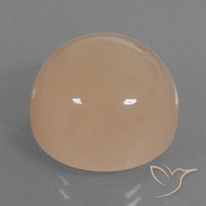 Pietra di luna Arancione chiaro naturale da 19.74 ct, Rotondo, Traslucido
