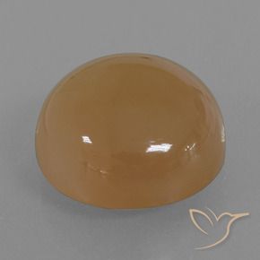 Pietra di luna Marrone Chiaro Di Arachidi naturale da 23.98 ct, Rotondo, Traslucido