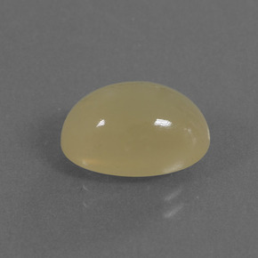 Pietra di luna Giallo medio naturale da 4.81 ct, Taglio ovale, Traslucido