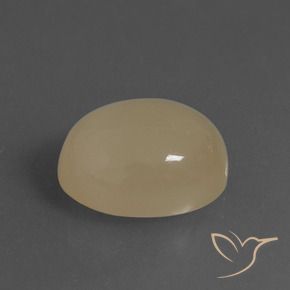 Pietra di luna Marrone medio-chiaro naturale da 6.84 ct, Ovale, Traslucido