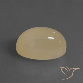 Pietra di luna Marrone chiaro naturale da 6.76 ct, Ovale, Traslucido