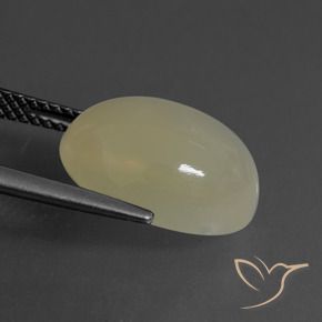 Pietra di luna Marrone Caldo Chiaro naturale da 6.70 ct, Ovale, Traslucido