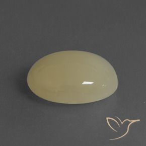 Pietra di luna Marrone chiaro naturale da 5.43 ct, Ovale, Traslucido