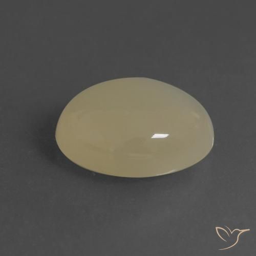 Pietra di luna Marrone Caffè Chiaro naturale da 6.24 ct, Ovale, Traslucido