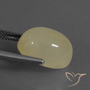 Pietra di luna Marrone Caffè Chiaro naturale da 8.81 ct, Ovale, Traslucido