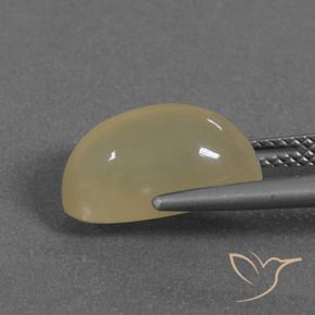 Pietra di luna Marrone terroso naturale da 5.26 ct, Ovale, Traslucido