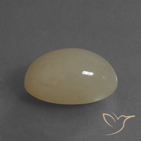 Pietra di luna Marrone chiaro naturale da 6.53 ct, Ovale, Traslucido