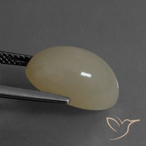 Pietra di luna Marrone chiaro naturale da 6.53 ct, Ovale, Traslucido