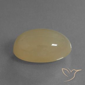 Pietra di luna Marrone Caldo Chiaro naturale da 6.93 ct, Ovale, Traslucido