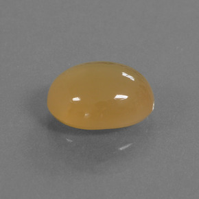 Pietra di luna naturale dorato da 3,84 ct, taglio ovale, traslucido