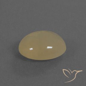 Pietra di luna Marrone chiaro naturale da 4.25 ct, Ovale, Traslucido