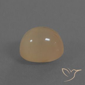 Pietra di luna Marrone chiaro naturale da 5.95 ct, Ovale, Traslucido