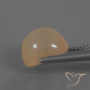Pietra di luna Marrone chiaro naturale da 5.95 ct, Ovale, Traslucido