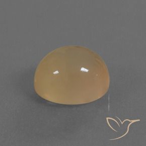 Pietra di luna Marrone chiaro naturale da 5.20 ct, Ovale, Traslucido