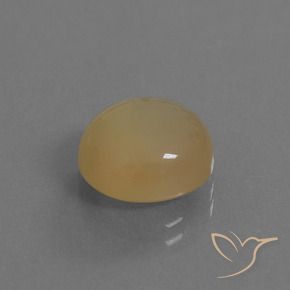 Pietra di luna Marrone Caffè Chiaro naturale da 5.13 ct, Rotondo, Traslucido