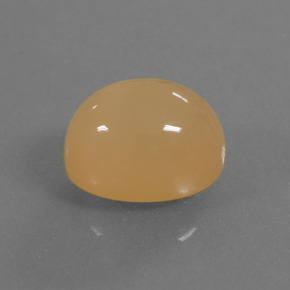 Pietra di luna Arancio-Oro naturale da 4.18 ct, Taglio ovale, Traslucido