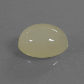 Pietra di luna Giallo medio naturale da 4.11 ct, Taglio ovale, Traslucido