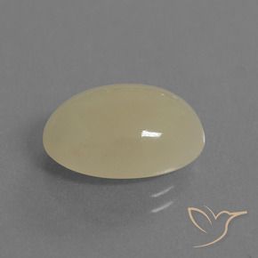Pietra di luna Marrone chiaro naturale da 5.89 ct, Ovale, Traslucido
