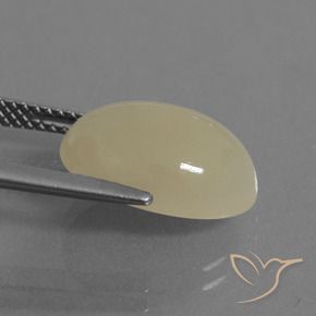 Pietra di luna Marrone chiaro naturale da 5.89 ct, Ovale, Traslucido