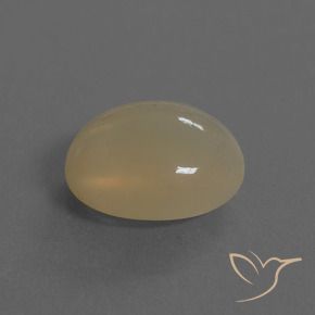 Pietra di luna Marrone Caffè Chiaro naturale da 7.46 ct, Ovale, Traslucido