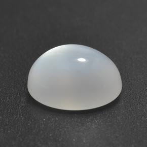 Pietra di luna Bianco traslucido naturale da 2.22 ct, Taglio ovale, Traslucido