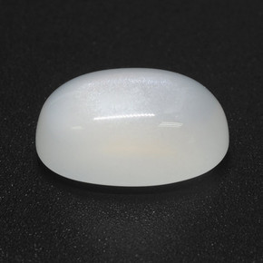 Pietra di luna naturale bianco da 4,99 ct, taglio ovale, traslucido