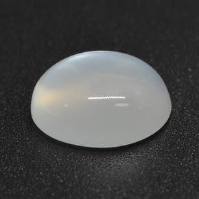 Pietra di luna naturale bianco da 2,56 ct, taglio ovale, traslucido
