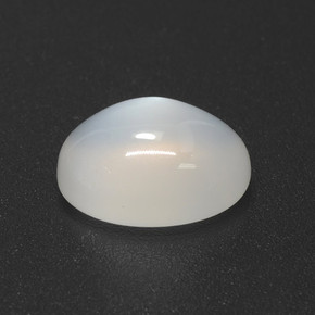 Pietra di luna Bianco traslucido naturale da 3.53 ct, Taglio ovale, Traslucido