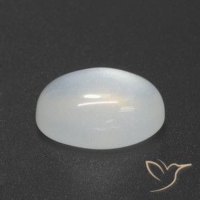 Pietra di luna Bianco traslucido naturale da 3.62 ct, Ovale, Traslucido