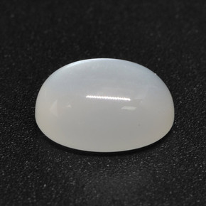 Pietra di luna Bianco traslucido naturale da 1.50 ct, Taglio ovale, Traslucido