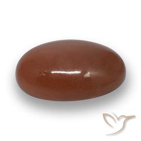 Pietra di luna Marrone medio naturale da 20.59 ct, Ovale, Traslucido