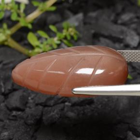 Pietra di luna Arancio Medio naturale da 23.00 ct, Forma fantasia, Traslucido