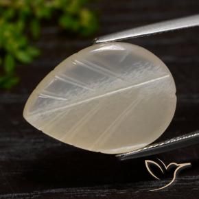 Pietra di luna Marrone Chiaro Di Arachidi naturale da 14.13 ct, Taglio a fantasia, Traslucido