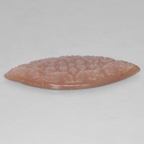 Pietra di luna naturale arancione da 20,12 ct, marchesa, traslucido