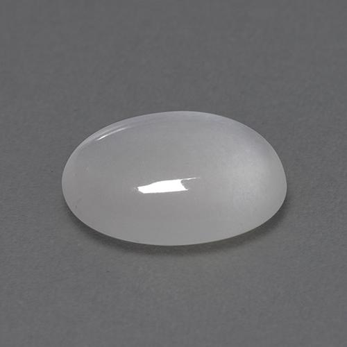 Pietra di luna Bianco naturale da 2.24 ct, Taglio ovale, Trasparente