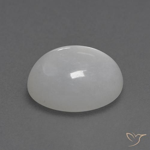Pietra di luna Bianco naturale da 2.95 ct, Ovale, Trasparente