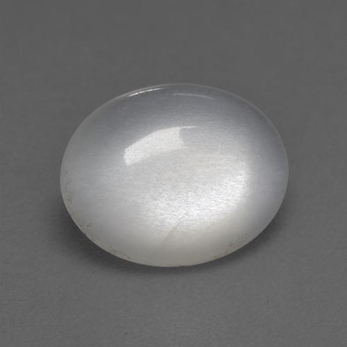 Pietra di luna naturale bianco da 2,70 ct, taglio ovale, trasparente