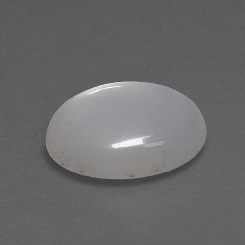 Pietra di luna naturale bianco da 2,70 ct, taglio ovale, trasparente