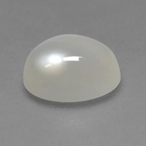 Pietra di luna naturale bianco da 2,32 ct, taglio ovale, trasparente