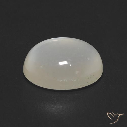 Pietra di luna Bianco naturale da 2.08 ct, Ovale, Trasparente