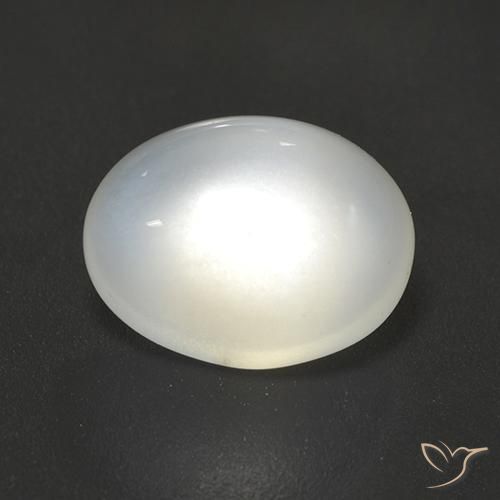 2.59ct Naturale Bianco traslucido Pietra di luna, Ovale, Traslucido
