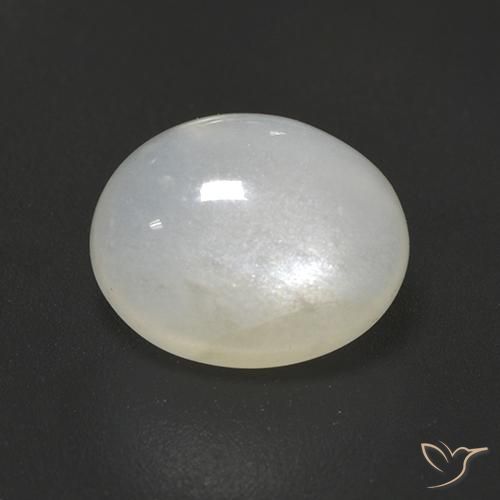 2.51ct Naturale Bianco traslucido Pietra di luna, Ovale, Traslucido