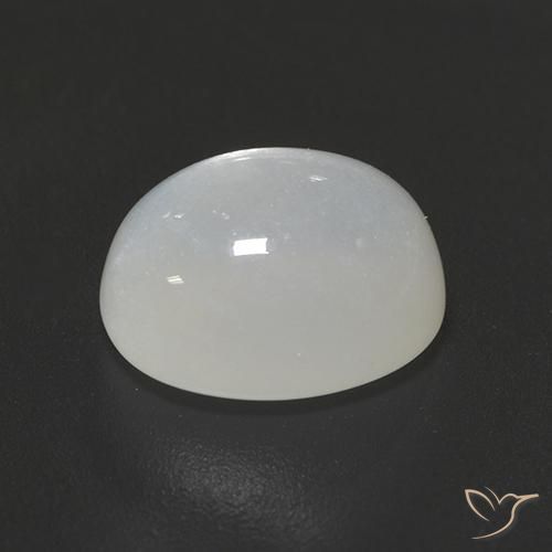 Pietra di luna Bianco traslucido naturale da 3.02 ct, Ovale, Traslucido