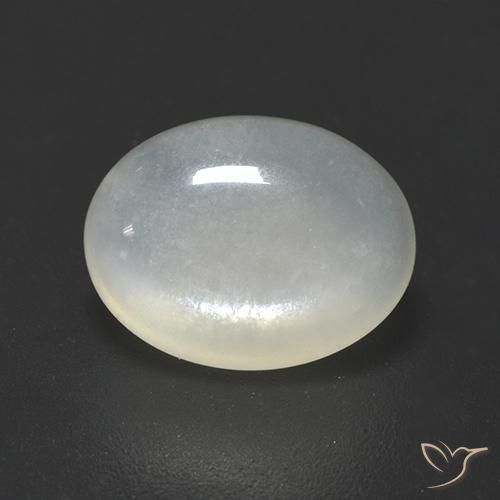 2.31ct Naturale bianco perla Pietra di luna, Ovale, Traslucido