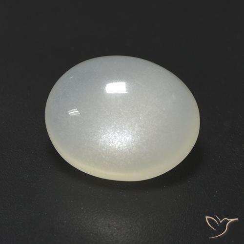 2.36ct Naturale bianco perla Pietra di luna, Ovale, Traslucido