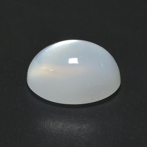Pietra di luna Bianco traslucido naturale da 2.13 ct, Taglio ovale, Traslucido